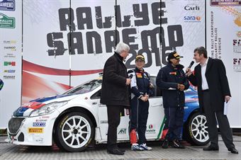 Paolo Andreucci, Anna Andreussi (Peugeot 208 T16 R5 #1, F.P.F. Sport), CAMPIONATO ITALIANO ASSOLUTO RALLY SPARCO