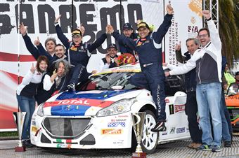 Paolo Andreucci, Anna Andreussi (Peugeot 208 T16 R5 #1, F.P.F. Sport), CAMPIONATO ITALIANO ASSOLUTO RALLY SPARCO