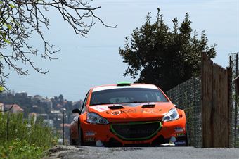 Simone Campedelli, Danilo Fappani (Peugeot 208 R5 #9, Accademy Asd), CAMPIONATO ITALIANO ASSOLUTO RALLY SPARCO