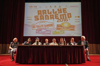 63° Rallye Sanremo, conferenza stampa di presentazione, CAMPIONATO ITALIANO ASSOLUTO RALLY SPARCO