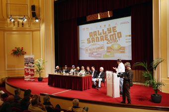 63° Rallye Sanremo, conferenza stampa di presentazione, CAMPIONATO ITALIANO ASSOLUTO RALLY SPARCO