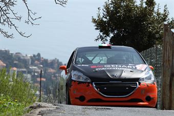 Andrea Vineis, Alessio Rodi (Peugeot 208 R2B #38, Cars For Fun), CAMPIONATO ITALIANO ASSOLUTO RALLY SPARCO