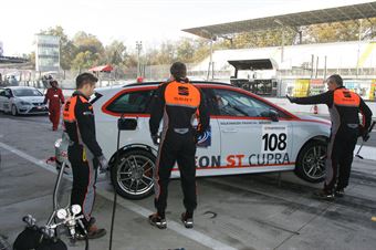 Andrea Bassi (Girasole,Seat Leon TCS 2.0 #108) , TCR ITALY TOURING CAR CHAMPIONSHIP 