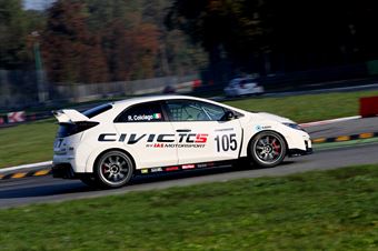 Roberto Colciago (AGS,Honda Civic  TCS 2.0 #105) , TCR ITALY TOURING CAR CHAMPIONSHIP 
