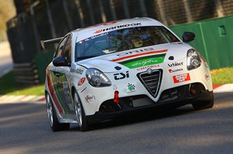 Gianni Giudici (Sc.Giudici,Alfa Romeo Giulietta TCT #605) , TCR ITALY TOURING CAR CHAMPIONSHIP 