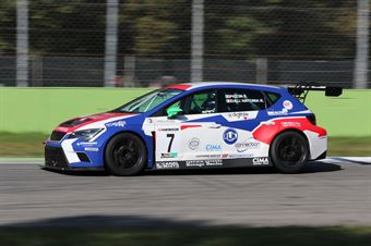 Dall’Antonia Piccin (BF Racing,Seat Leon Racer TCR #7) , TCR ITALY TOURING CAR CHAMPIONSHIP 
