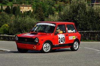 Gianpiero Barbieri   Valdelsa Classic – A 112 Abarth – 249, CAMPIONATO ITALIANO VEL. SALITA AUTO STORICHE