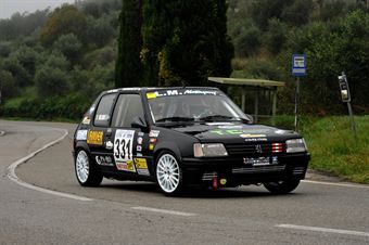 Francesco Mearini – Etruria Racing – Peugeot 205 Rally – 331, CAMPIONATO ITALIANO VEL. SALITA AUTO STORICHE
