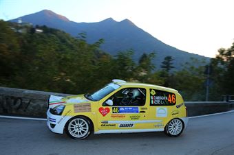 Moreno Cambiaghi, Lara Cere (Renault Clio RS N N3 #46, New Turbomark Rally Team), CAMPIONATO ITALIANO RALLY ASFALTO