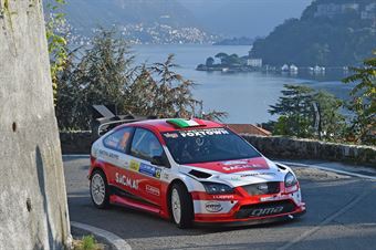 Luca Pedersoli, Anna Tomasi (Citroen C4 WRC #1), CAMPIONATO ITALIANO RALLY ASFALTO