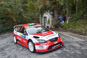Luca Pedersoli, Anna Tomasi (Citroen C4 WRC #1), CAMPIONATO ITALIANO RALLY ASFALTO