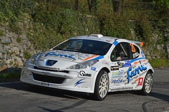 Paolo Oriella, Sandra Tommasini (Peugeot 207 S2000 #20, Sport & Comunicazione Srl), CAMPIONATO ITALIANO RALLY ASFALTO