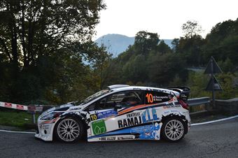 Marco Paccagnella, Davide Bozzo (Ford Fiesta WRC #10, Abs Sport), CAMPIONATO ITALIANO RALLY ASFALTO