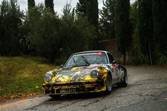 Rossi Maurizio,Imerito Riccardo(Porsche 911 sc,#105), ITALIAN HISTORIC CARS RALLY CHAMPIONSHIP