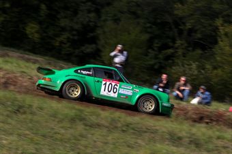 Salvini Alberto,Tagliaferri Davide(Porsche 911 Rsr,Piacenza Corse Autostoriche,#106), CAMPIONATO ITALIANO RALLY AUTO STORICHE