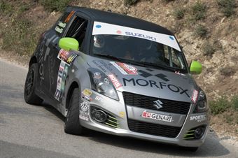 Roberto Antonucci, Herbert Antonucci (Suzuki Swift R1 #84, Winners Rally Team), CAMPIONATO ITALIANO ASSOLUTO RALLY SPARCO