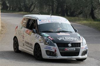 Lorenzo Coppe, Giacomo Poloni (Suzuki Swift R1 #82, Millennium Sport), CAMPIONATO ITALIANO ASSOLUTO RALLY SPARCO