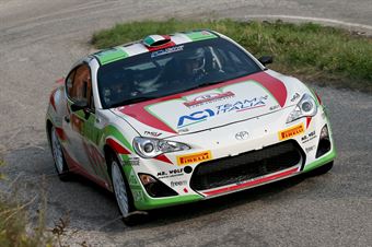 Gian Andrea Pisani, David Castiglioni (Toyota Gt 86 CS R3 #19, Pistoia Corse), CAMPIONATO ITALIANO ASSOLUTO RALLY SPARCO