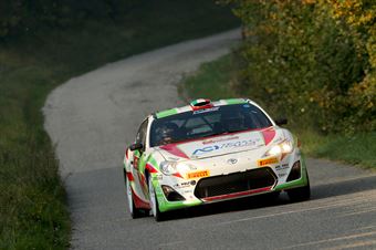 Gianandrea Pisani, David Castiglioni (Toyota GT 86 CSR3 #19, Pistoia Corse), CAMPIONATO ITALIANO ASSOLUTO RALLY SPARCO