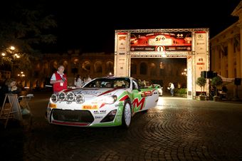 Gianandrea Pisani, David Castiglioni (Toyota GT 86  CSR3 #19, Pistoia Corse), CAMPIONATO ITALIANO ASSOLUTO RALLY SPARCO