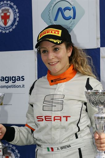 Alessandra Brena (Seat Motor Sport Italia,Seat Leon Cupra ST TCS2.0 #35) , CAMPIONATO ITALIANO TURISMO TCS