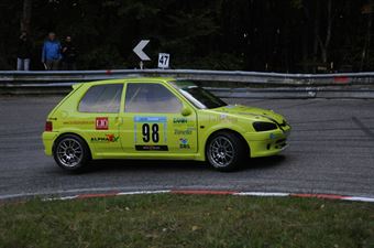 Alessandro Vettorel (BL Racing – Peugeot 106 Rally – 98), CAMPIONATO ITALIANO VELOCITÀ MONTAGNA