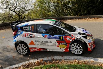 Stefano Albertini, Danilo Fappani (Ford Fiesta WRC #1, Scuderia Mirabella), TROFEO ITALIANO RALLY