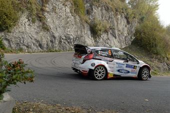 Manuel Sossella, Gabriele Falzone (Ford Fiesta WRC #6, Palladio) , TROFEO ITALIANO RALLY