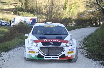 Supercorso Federale Acisport Rally_Ciuffi Gonella (Peugeot 208 T16 R5)_Prova Terra, 