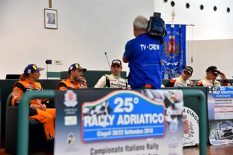 Conferenza stampa finale, CAMPIONATO ITALIANO ASSOLUTO RALLY SPARCO