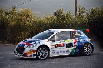 Paolo Andreucci, Anna Andreussi (Peugeot 208 T16 R5 #2, FPF) , CAMPIONATO ITALIANO ASSOLUTO RALLY SPARCO