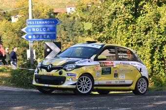 Gabriele Catalini, Maicol Rossi (Renault Twingo #73, Costa Ovest), CAMPIONATO ITALIANO ASSOLUTO RALLY SPARCO