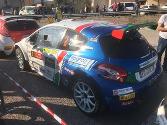  Paolo Andreucci, Anna Andreussi (Peugeot 208 T16 R5 #2, FPF), CAMPIONATO ITALIANO ASSOLUTO RALLY SPARCO