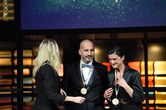 Premiazioni Volanti ACI e Caschi d'Oro 2018   Mauro Trentin, Alice De Marco Vincitori CIRT, CAMPIONATO ITALIANO RALLY TERRA