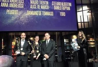 Premiazioni Volanti ACI e Caschi d'Oro 2018   Mauro Trentin, Alice De Marco Vincitori CIRT, CAMPIONATO ITALIANO RALLY TERRA