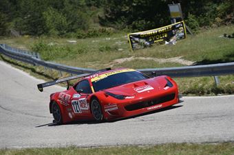 Luca Gaetani (Vimotorsport, Ferrari 458 Challenge Evo #121), CAMPIONATO ITALIANO VELOCITÀ MONTAGNA