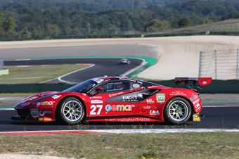 Fisichella Gai Villeneuve (Scuderia Baldini 27,Ferrari 488 Evo 27 GT3 PRO #27), CAMPIONATO ITALIANO GRAN TURISMO