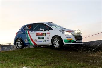 Tommaso Ciuffi, Nicolo Gonella (Peugeot 208 R2 #19), CAMPIONATO ITALIANO ASSOLUTO RALLY SPARCO