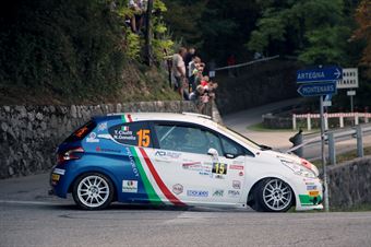 Tommaso Ciuffi, Nicolo Gonella (Peugeot 208 R2 #15), CAMPIONATO ITALIANO ASSOLUTO RALLY SPARCO