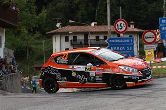 Davide Nicelli, Alessandro Mattioda (Peugeot 208 r2 #23, La Superba), CAMPIONATO ITALIANO ASSOLUTO RALLY SPARCO