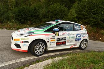 Giuseppe Testa, Massimo Bizzocchi (Ford Fiesta R2 #18, Hawk Racing Club), CAMPIONATO ITALIANO ASSOLUTO RALLY SPARCO