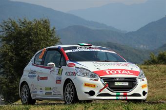 Jacopo Trevisani, Arianna Faustini (Peugeot 208 r2 #26, HP Sport), CAMPIONATO ITALIANO ASSOLUTO RALLY SPARCO