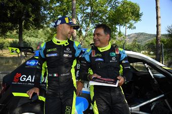 Giandomenico Basso, Lorenzo Granai (Skoda Fabia R5 #11, Sport e Comunicazione), CAMPIONATO ITALIANO ASSOLUTO RALLY SPARCO