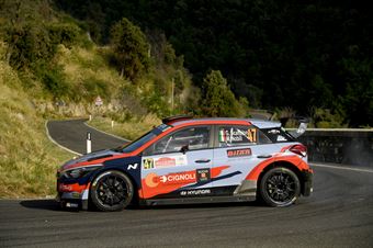 Giacomo Scattolon, Matteo Nobili (Hyundai i20 R5 #47), CAMPIONATO ITALIANO ASSOLUTO RALLY SPARCO