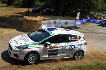 Giuseppe Testa, Massimo Bizzocchi (Ford Fiesta R2 #55, Hawk Racing Club), CAMPIONATO ITALIANO ASSOLUTO RALLY SPARCO