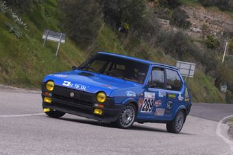 Claudio Bisceglia (5 Speed, Fiat Ritmo 105 TC #289), CAMPIONATO ITALIANO VEL. SALITA AUTO STORICHE