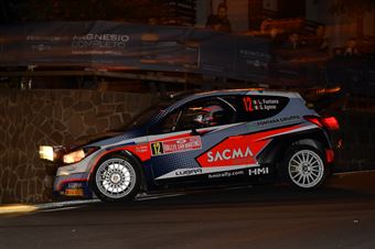 Luigi Fontana, Giovanni Agnese (Hyundai i20 WRC #12, Bluthunder), CAMPIONATO ITALIANO RALLY ASFALTO