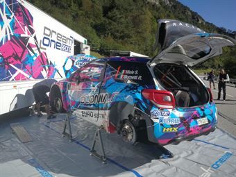 Assistenza Simone Miele, Roberto Mometti (Citroen DS3 WRC #1, Giesse Promotion), CAMPIONATO ITALIANO RALLY ASFALTO