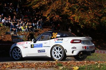 Roberto Gobbin, Renzo Fraschia (Fiat Abarth 124 #36, Winners Rally Team), COPPA RALLY DI ZONA