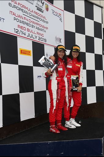 Amna Al Qubaisi (Abu Dhabi Racing,Tatuus F.4 T014 Abarth #88)Hamda Al Qubaisi (Abu Dhabi Racing,Tatuus F.4 T014 Abarth #78) , ITALIAN F.4 CHAMPIONSHIP